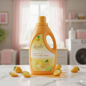 Nước xả vải hương cam chanh