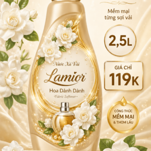 Nước Xả Lamior Hương Hoa Dành Dành