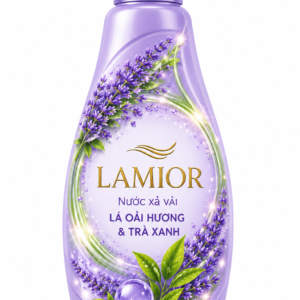 Nước xả vải Lamior hương Lá Oải Hương & Trà Xanh