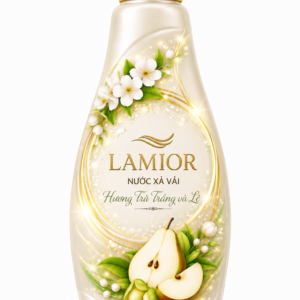 Nước xả vải Lamior hương Trà Trắng Và Lê
