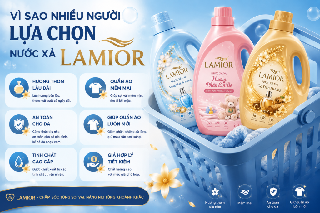 Lamior nước xả